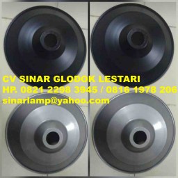 Lampu Gantung Industrial WD Hitam dan Abu